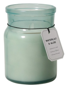 Waterlily & Aloe Soy Candle